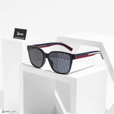 DIOR Men's Flag3 Square Monogrammed Tricolor Acetate 